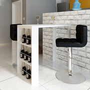 Bar Table with Wine Rack - A Touch Of Space