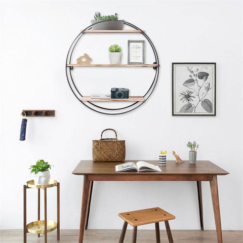 Round Floating Shelves - A Touch Of Space