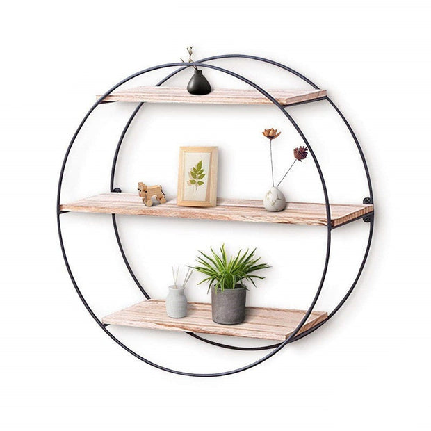 Round Floating Shelves - A Touch Of Space