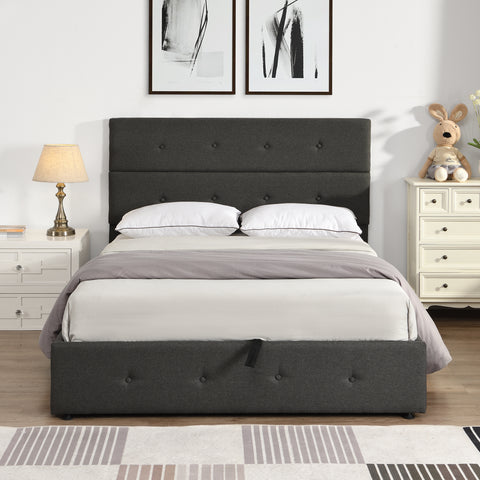 Queen Size Bed with Underneath Storage - A Touch Of Space