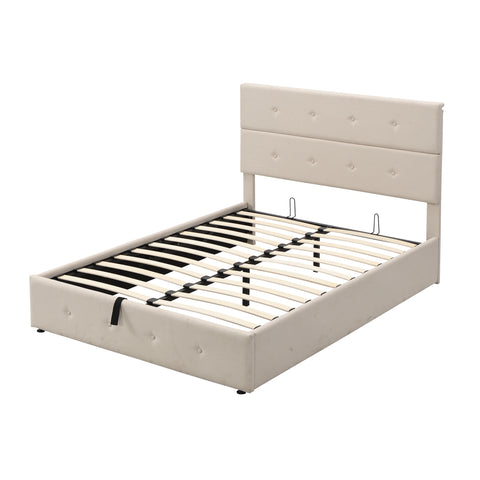 Queen Size Bed with Underneath Storage - A Touch Of Space