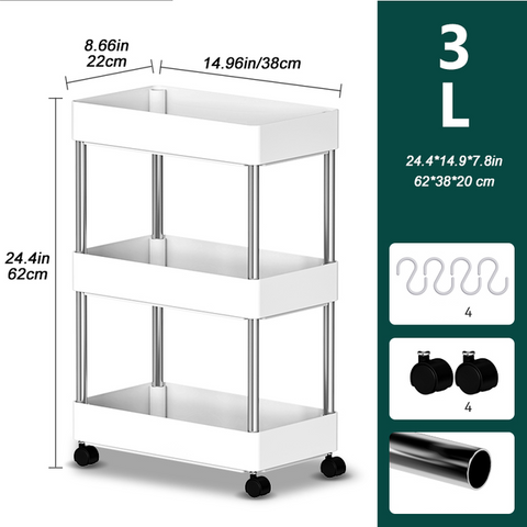 Mobile Shelving Storage - A Touch Of Space