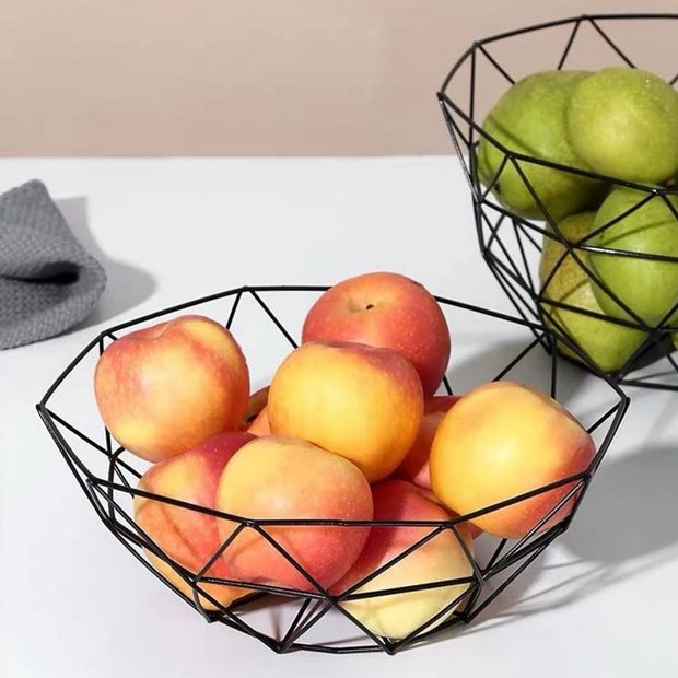 Metal Fruit Basket - A Touch Of Space