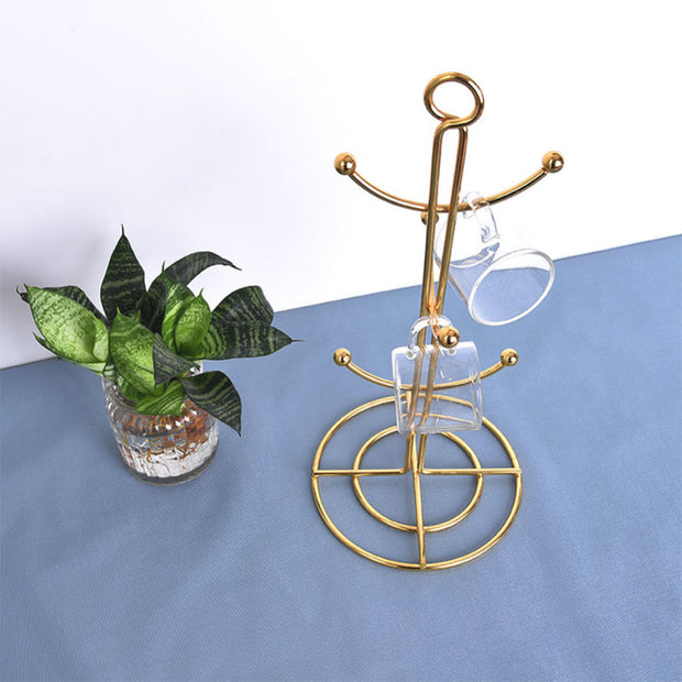 Vintage Metal Cup Holder - A Touch Of Space