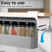 Pull Out Spice Rack Organizer - A Touch Of Space