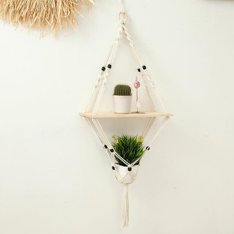 Bohemian Hanging Shelf - A Touch Of Space