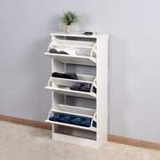 Wooden Shoe Cabinet - A Touch Of Space